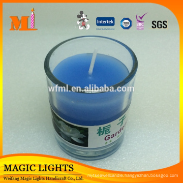 Hot Sale Enviromental Cheapful Glass Cup Candle